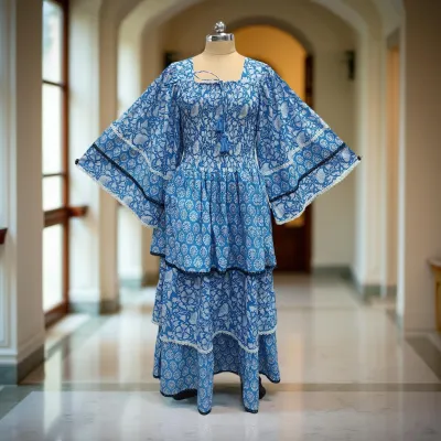 Cotton Jalabiya Dress Rahima 05 Made To Order