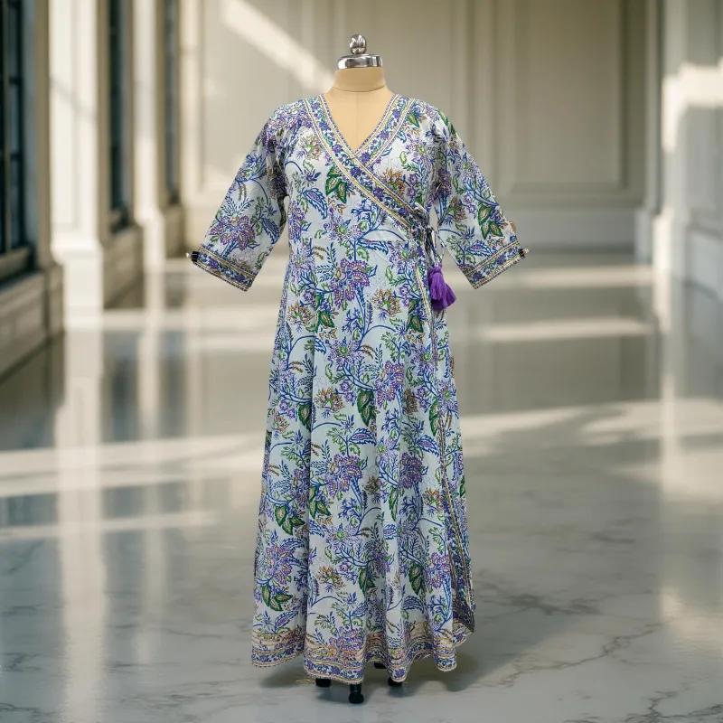Cotton Jalabiya Dress Priam Crystal 07