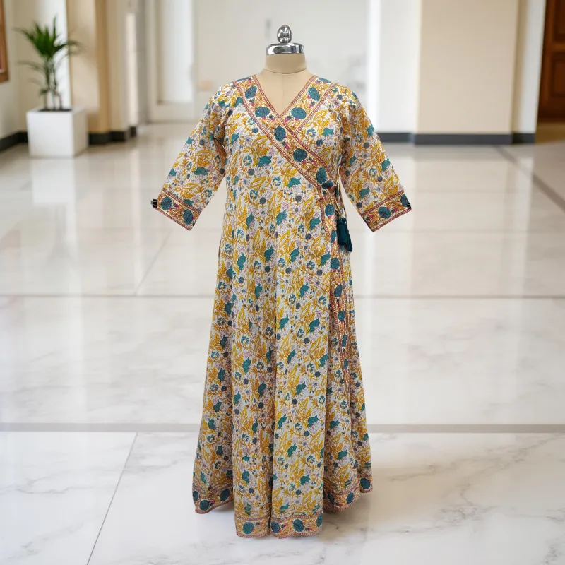 Cotton Jalabiya Dress Priam Crystal 02