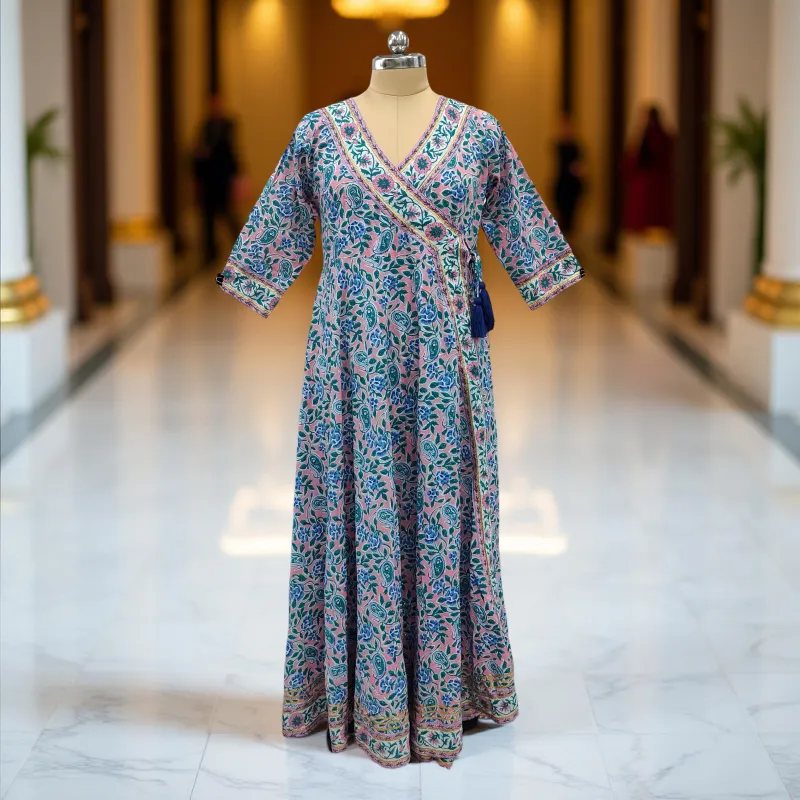 Cotton Jalabiya Dress Priam Crystal 01