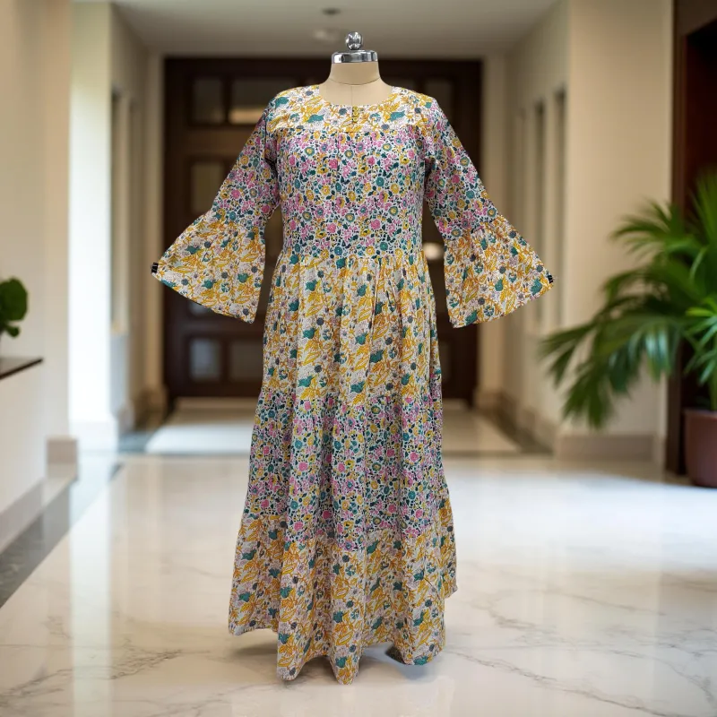 Cotton Jalabiya Dress Moon Crystal 08