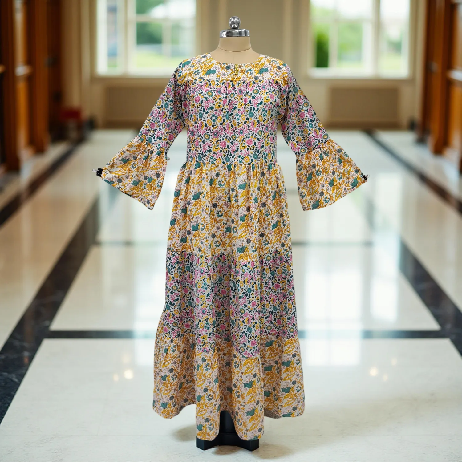 Cotton Jalabiya Dress Moon 08