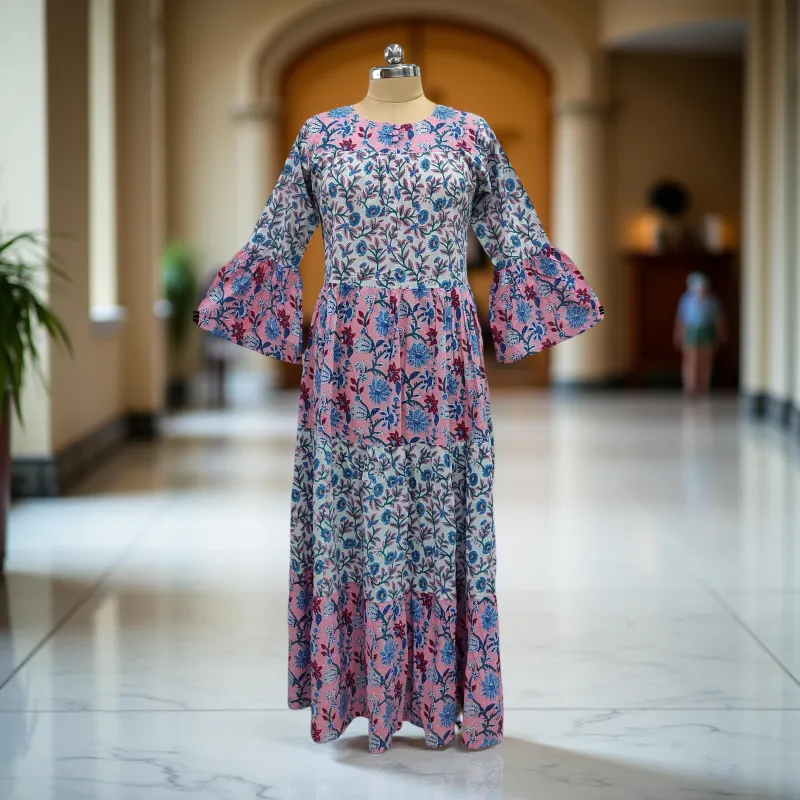 Cotton Jalabiya Dress Moon Crystal 04