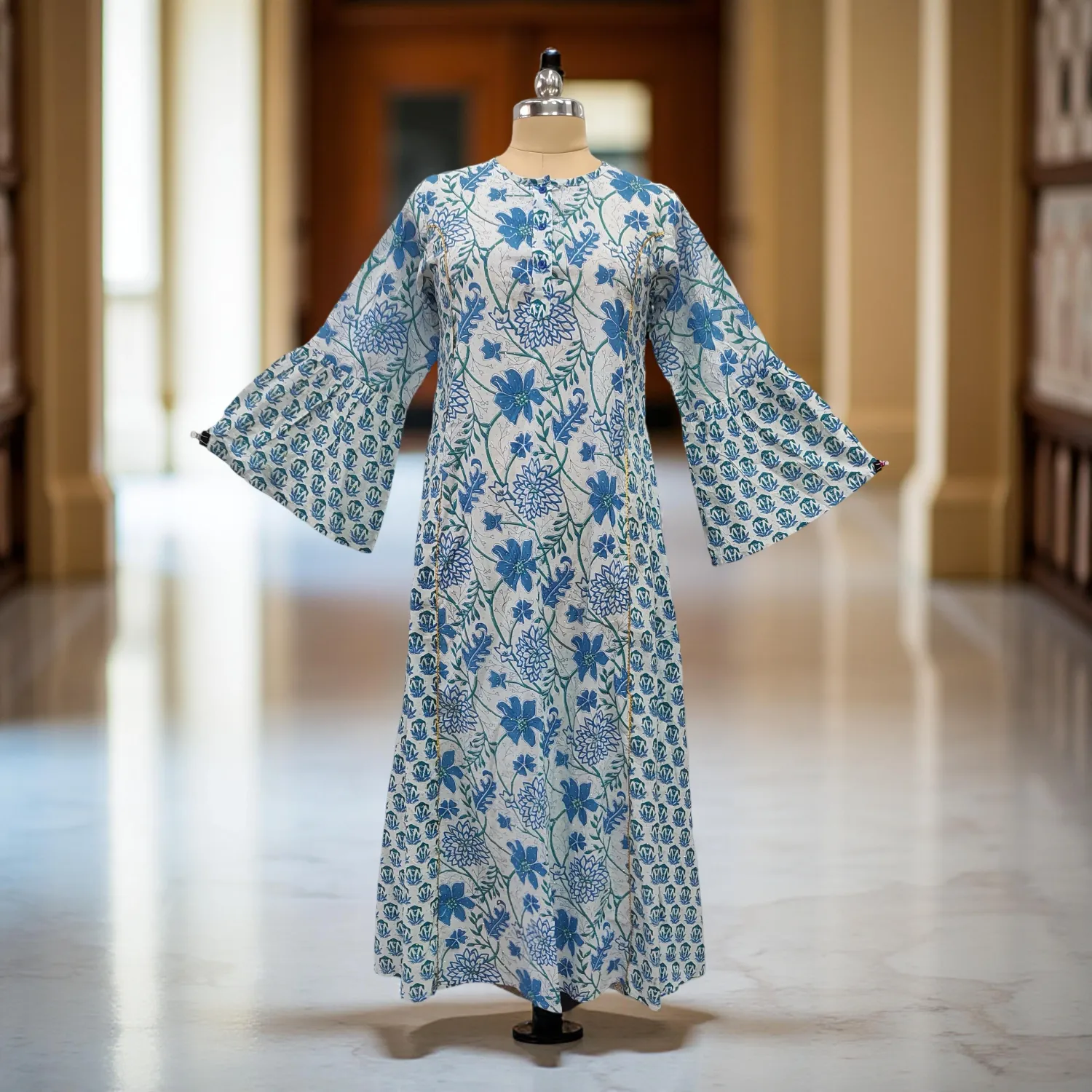 Cotton Jalabiya Dress Marry Crystal 08