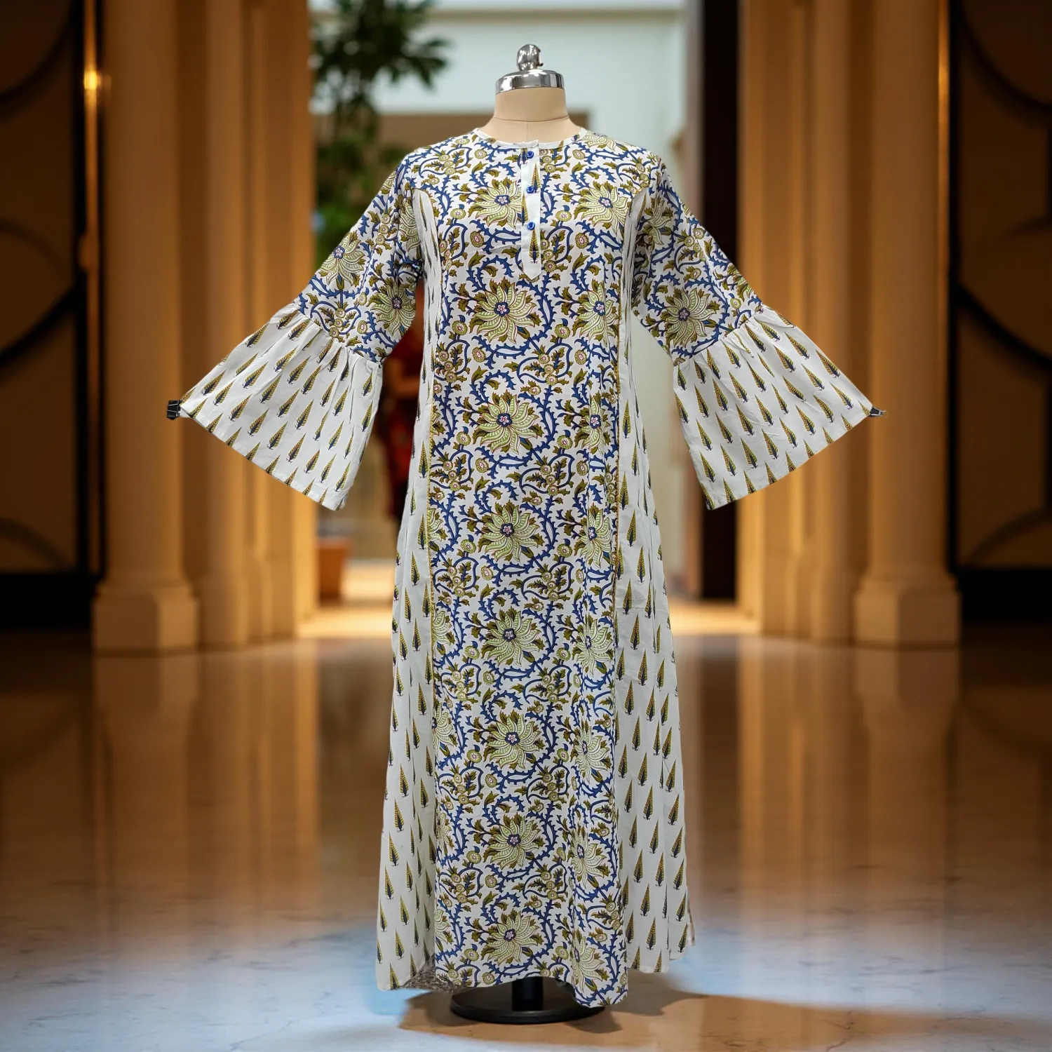 Cotton Jalabiya Dress Marry 09