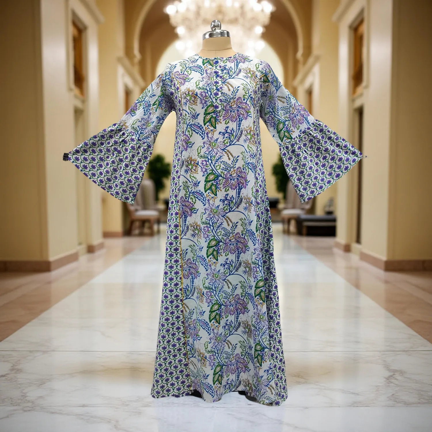 Cotton Jalabiya Dress Marry 01