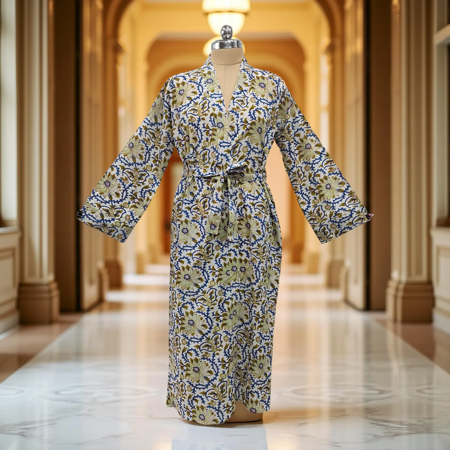 Cotton Jalabiya Dress Kimono 10