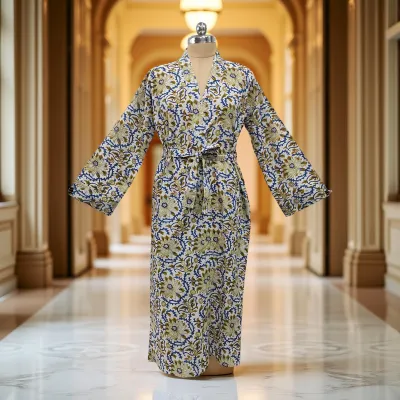 Cotton Jalabiya Dress Kimono 10