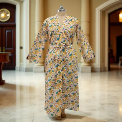 Cotton Jalabiya Dress Kimono 04