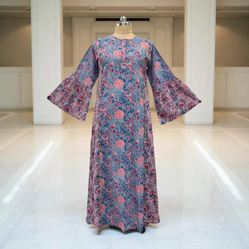 Cotton Jalabiya Dress Marry Crystal 03