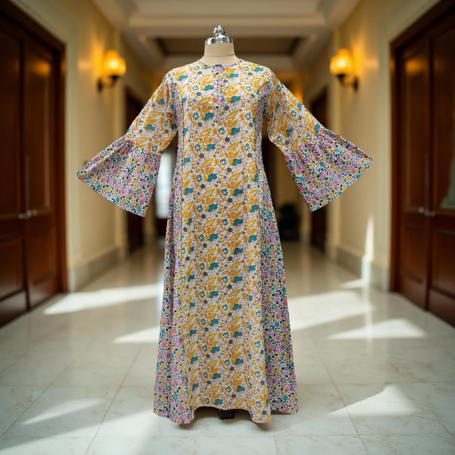 Cotton Jalabiya Dress Marry 07
