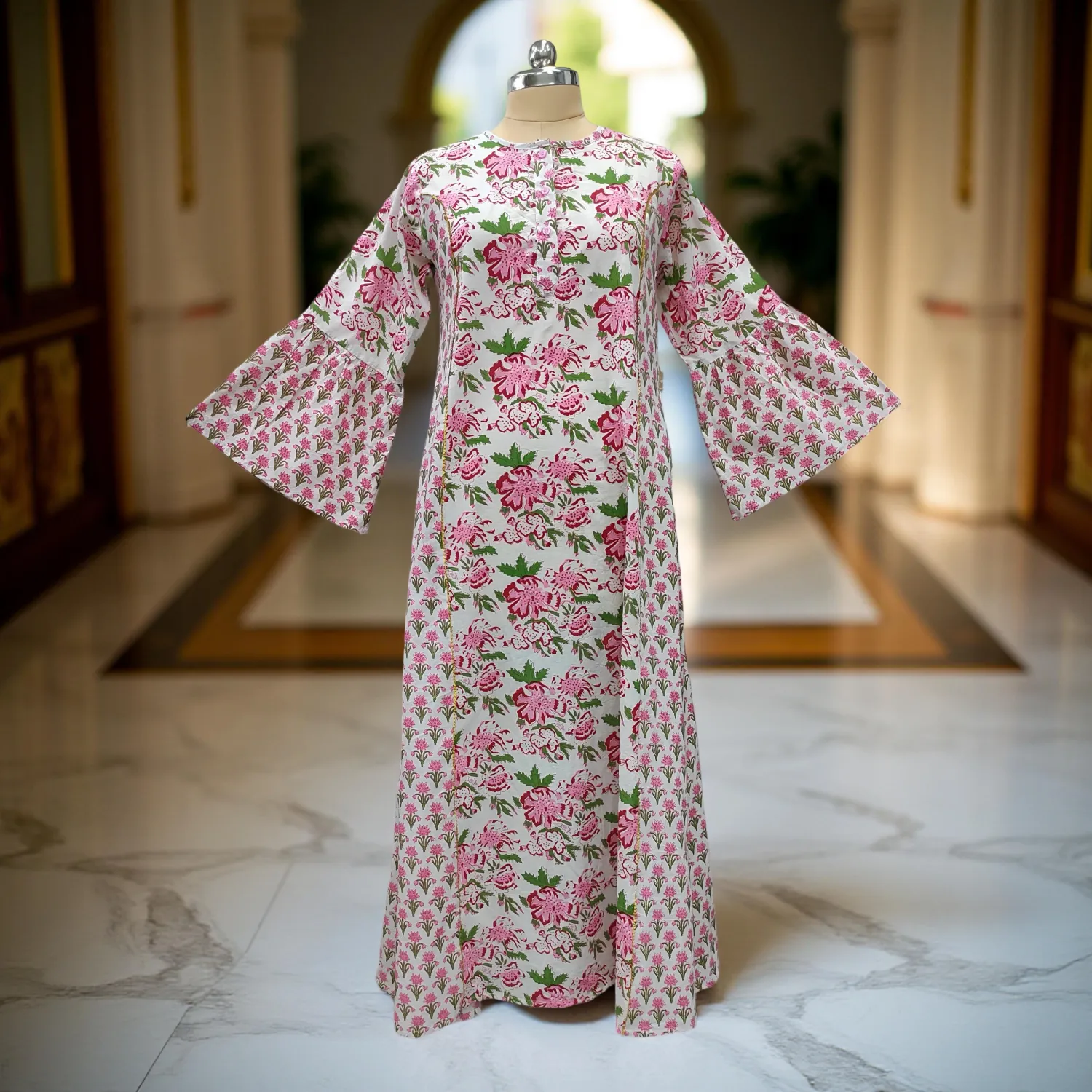 Cotton Jalabiya Dress Marry 04