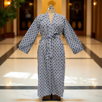 Cotton Jalabiya Dress Kimono 05
