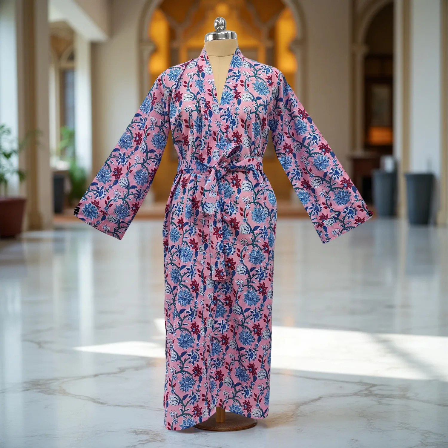 Cotton Jalabiya Dress Kimono 08