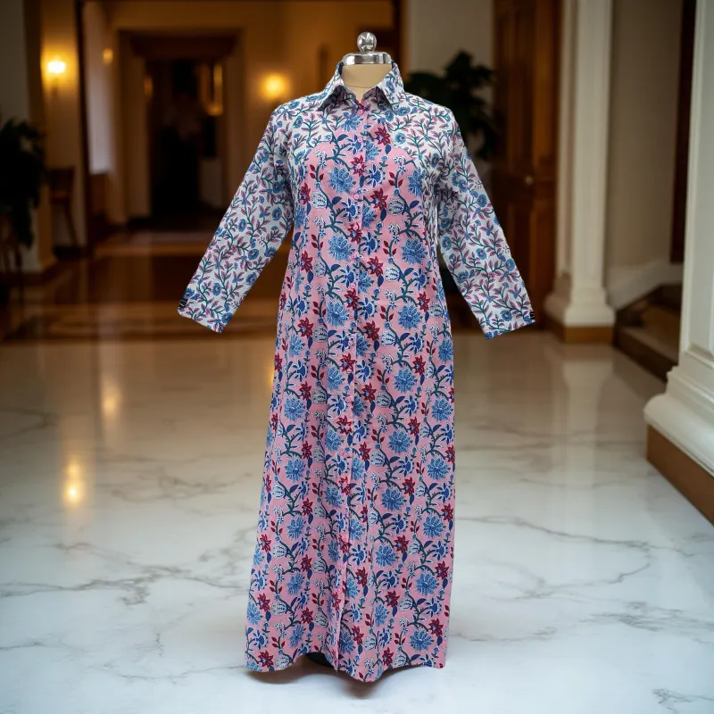 Cotton Jalabiya Dress Honey 10