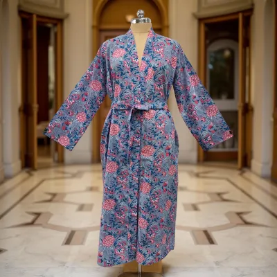 Cotton Jalabiya Dress Kimono 09