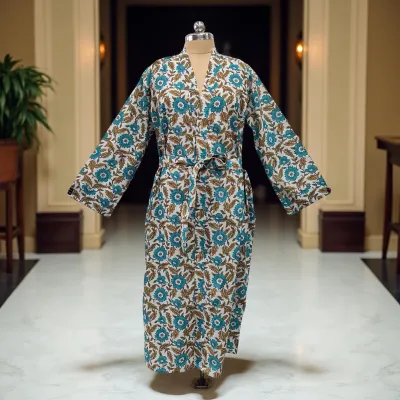 Cotton Jalabiya Dress Kimono 07