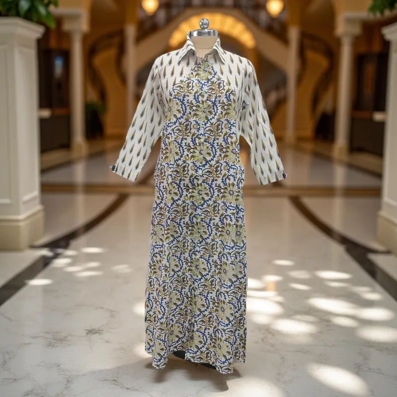 Cotton Jalabiya Dress Honey 02