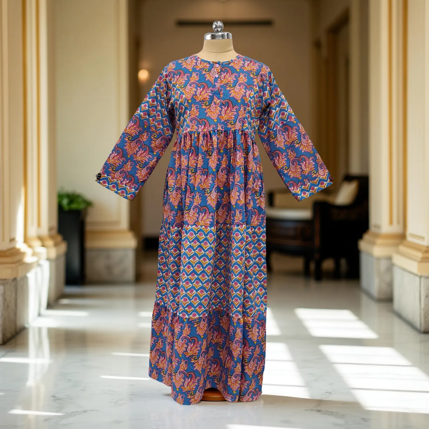 Cotton Jalabiya Dress Juhi 02