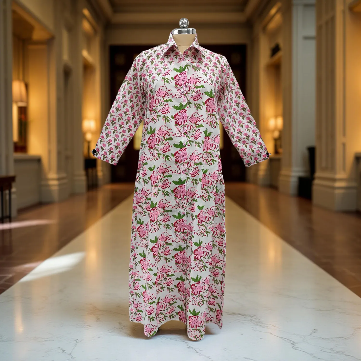 Cotton Jalabiya Dress Honey 09