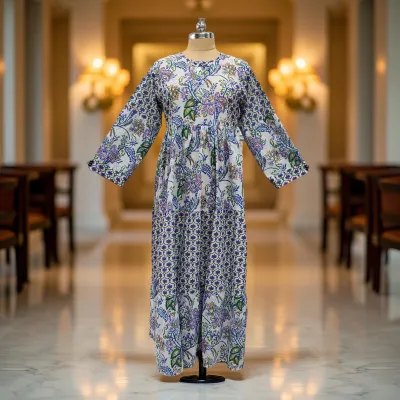 Cotton Jalabiya Dress Juhi 01 Made To Order