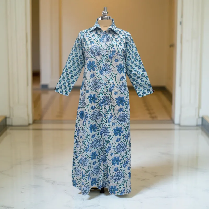 Cotton Jalabiya Dress Honey 01