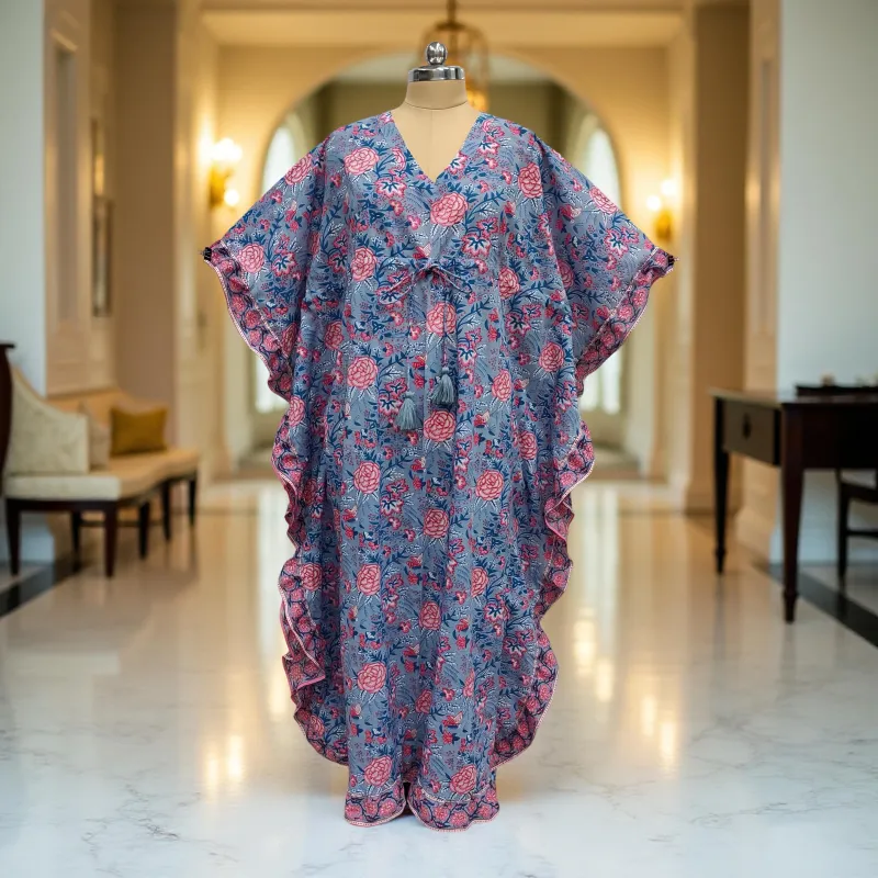 Cotton Jalabiya Dress Farasha Kaftan 01