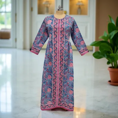 Cotton Jalabiya Dress Bhopali 02