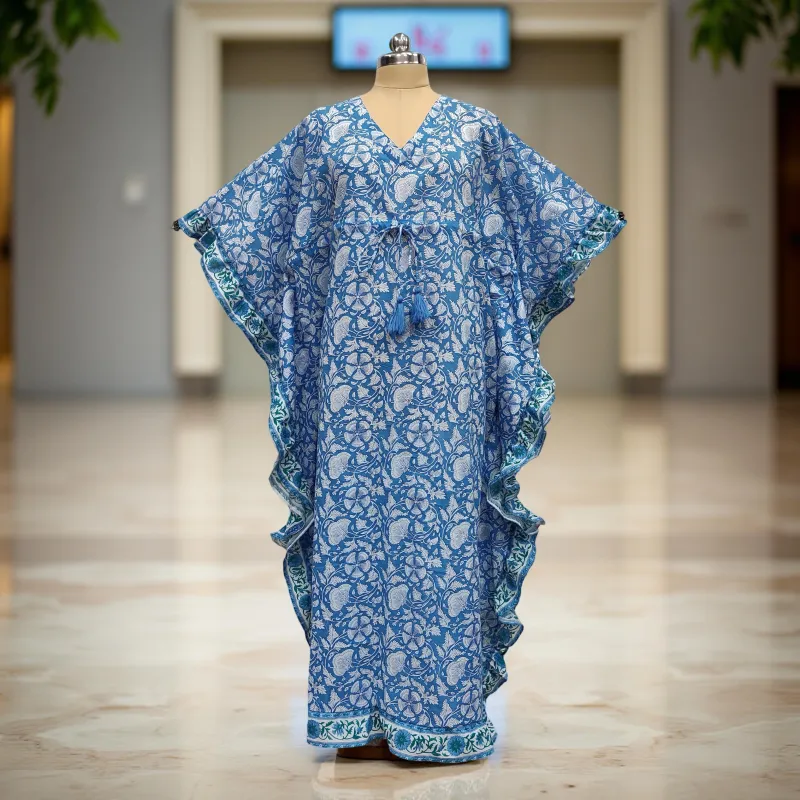 Cotton Jalabiya Dress Farasha Kaftan 05