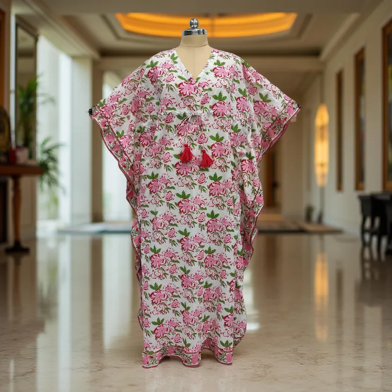 Cotton Jalabiya Dress Farasha Kaftan 03