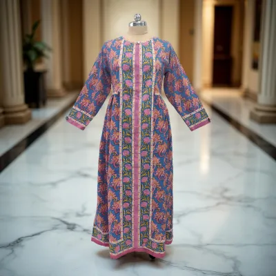 Cotton Jalabiya Dress Bhopali 08