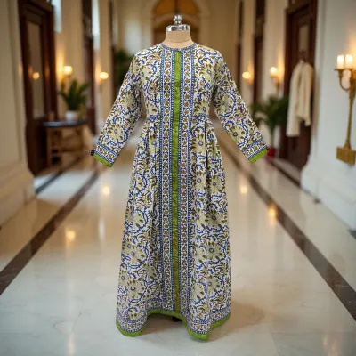Cotton Jalabiya Dress Bhopali 07