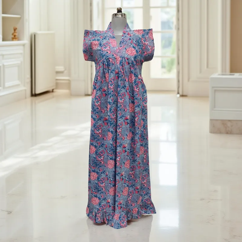 Cotton Jalabiya Dress Amani Crystal 07