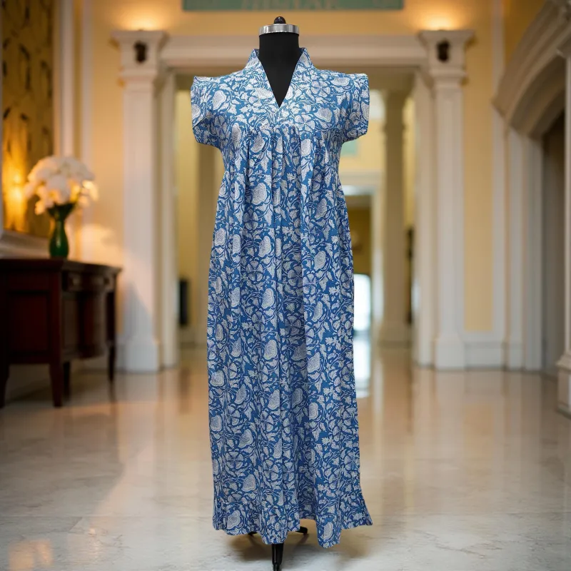 Cotton Jalabiya Dress Amani Crystal 03
