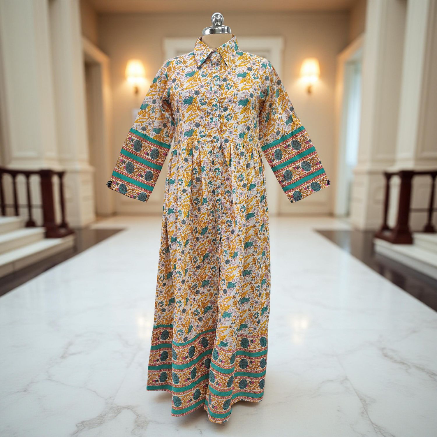 Cotton Jalabiya Dress Ana 09