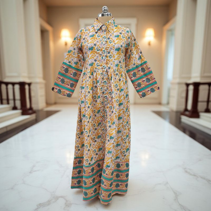 Cotton Jalabiya Dress Ana 09