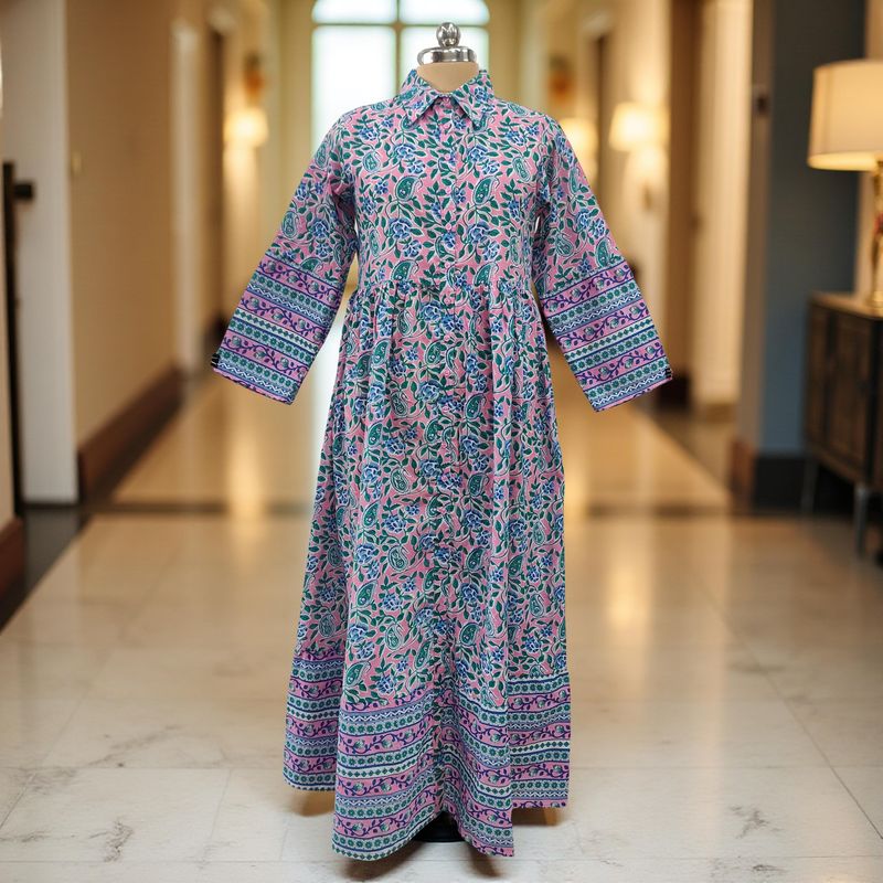Cotton Jalabiya Dress Ana 03