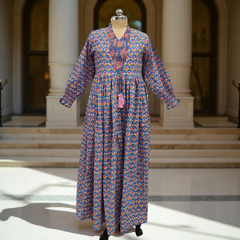 Cotton Jalabiya Dress Fahima 02