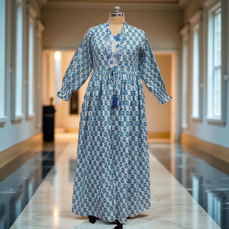 Cotton Jalabiya Dress Fahima 08