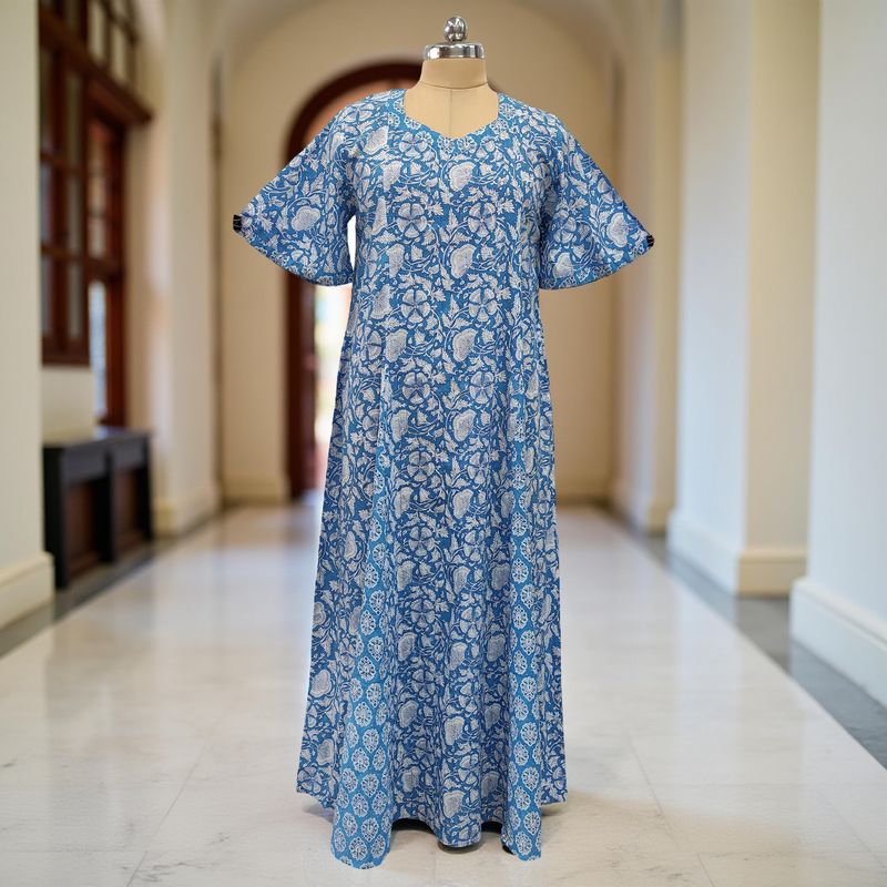 Cotton Jalabiya Dress Ariya Crystal 07
