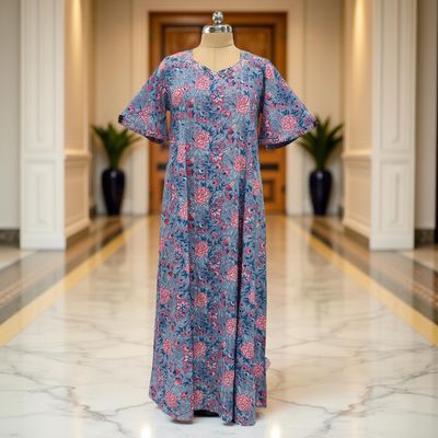 Cotton Jalabiya Dress Ariya Crystal 10