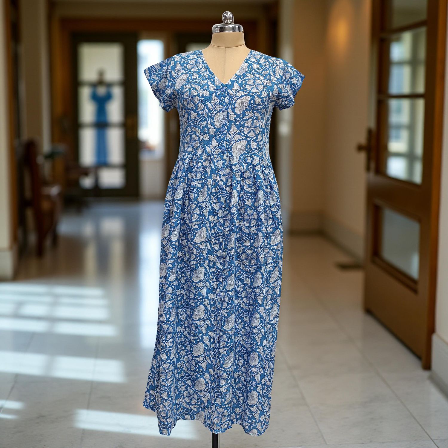 Cotton Jalabiya Dress Precious Crystal 05