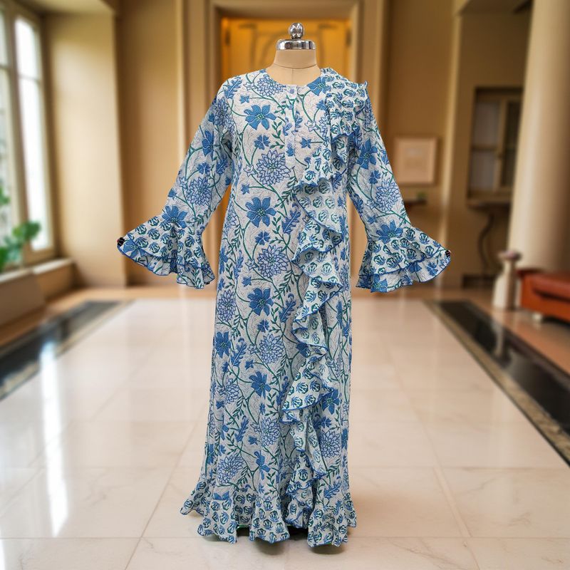 Cotton Jalabiya Dress Princess Crystal 04