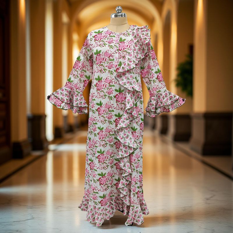 Cotton Jalabiya Dress Princess Crystal 07