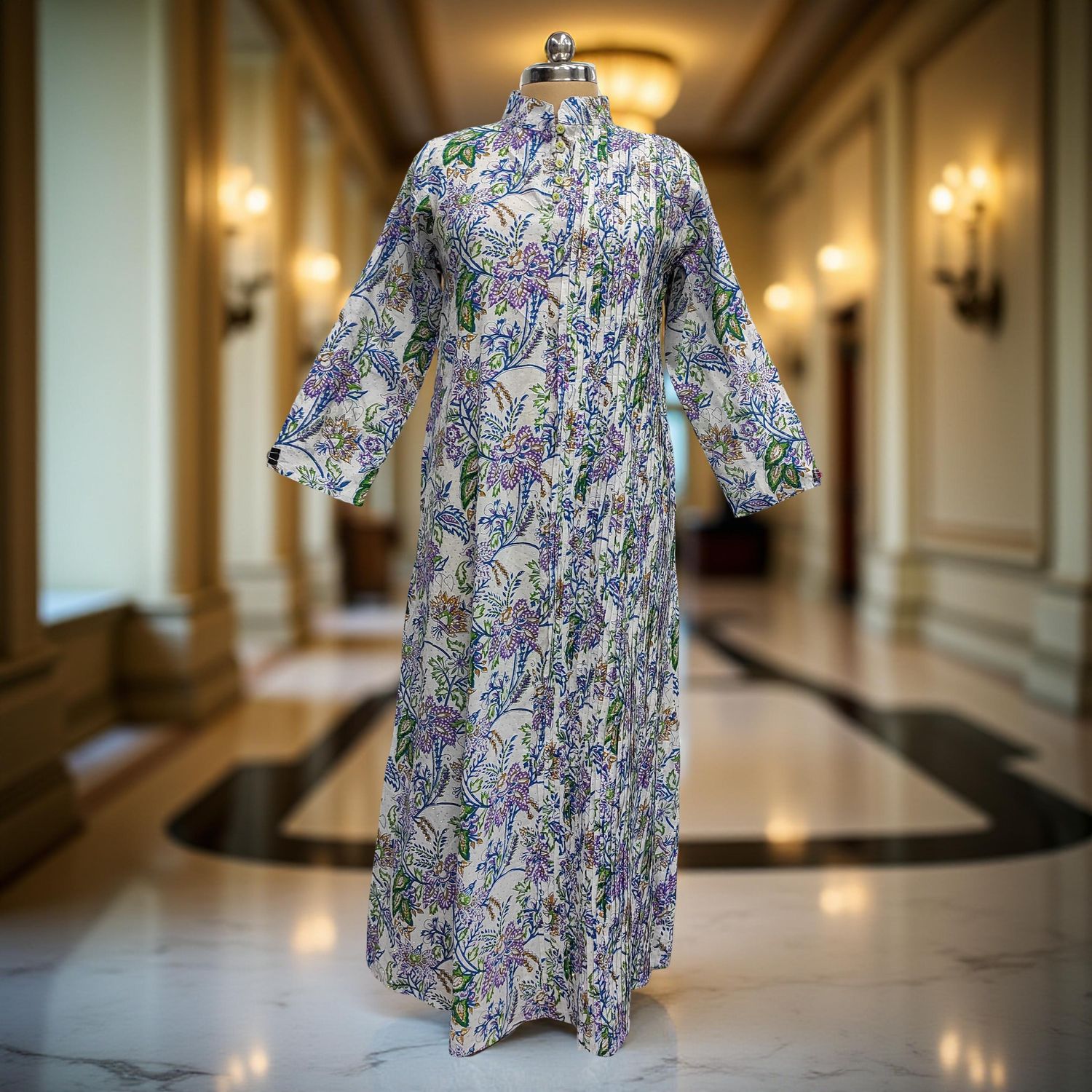 Cotton Jalabiya Dress Shyla Crystal 05