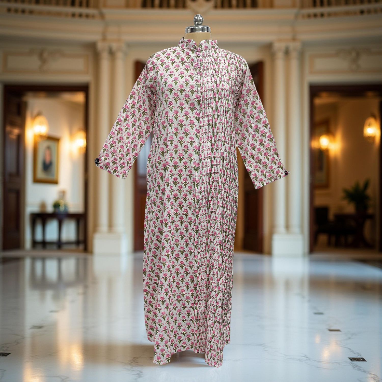 Cotton Jalabiya Dress Maira Crystal 08