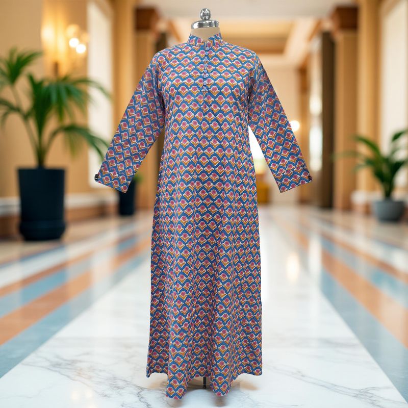 Cotton Jalabiya Dress Sofi 01