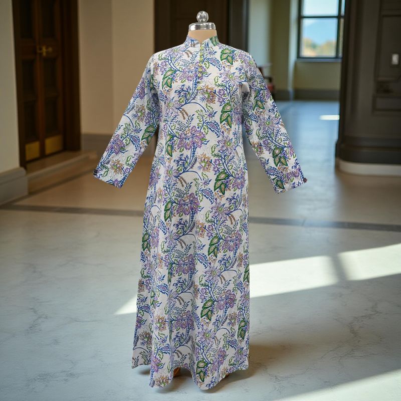 Cotton Jalabiya Dress Sofi 06