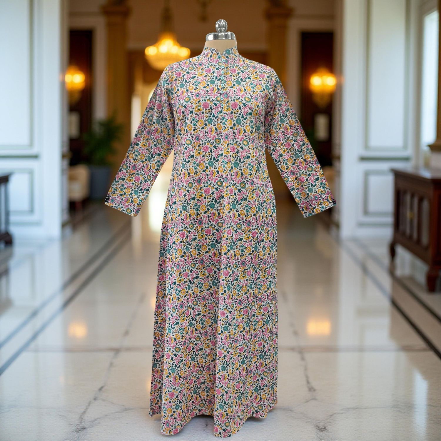 Cotton Jalabiya Dress Sofi 07