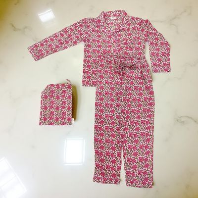 Cotton Long Sleeves Pajama Set 21